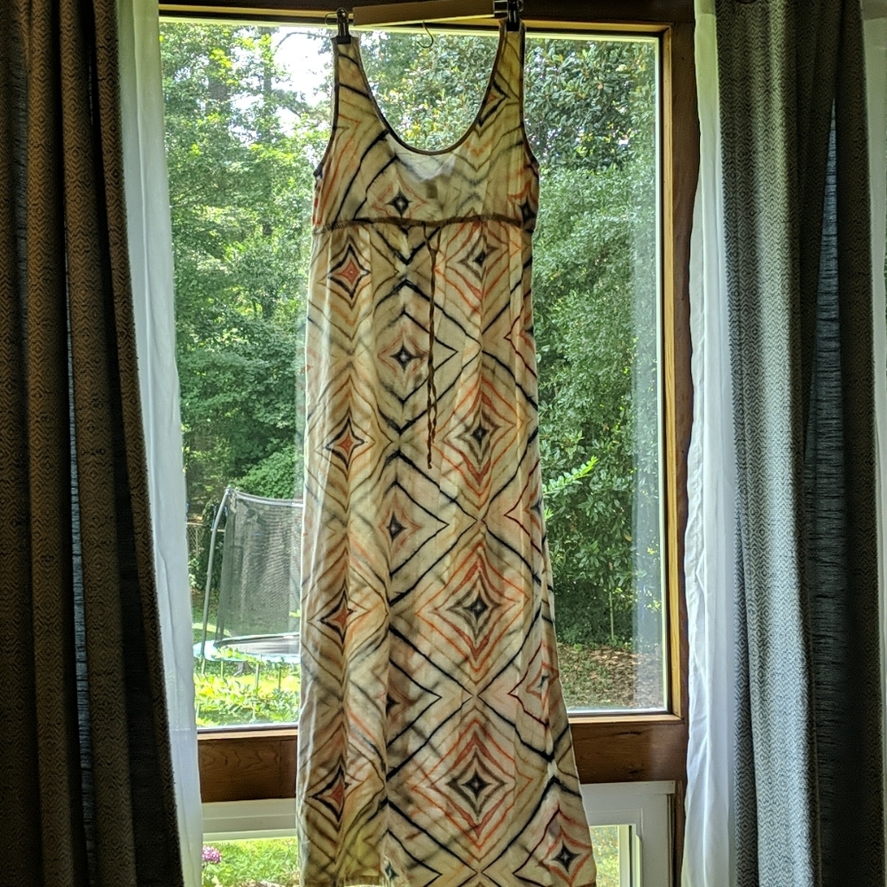 Maternity maxi dress